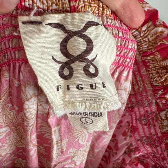 FIGUE Selina Midi Dress L Large - Picture 8 of 10